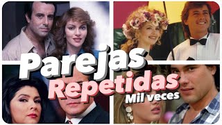 Parejas de novelas más repetidas