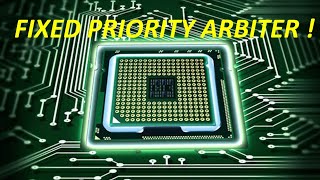 Fixed priority arbiter  VERILOG CODE(IN ENGLISH)