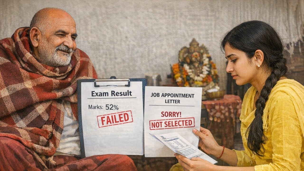 बेटा इस संदेश को अभी देखा तेरी नौकरी के लिए ही है  तेरा #बार बार प्रयास #neemkarolibaba 