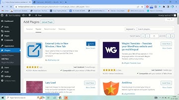 Wordpress Plugin to Open All External Links in New Window or Tab