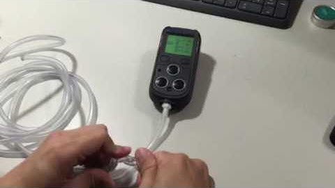 PS200 flow fault alert test