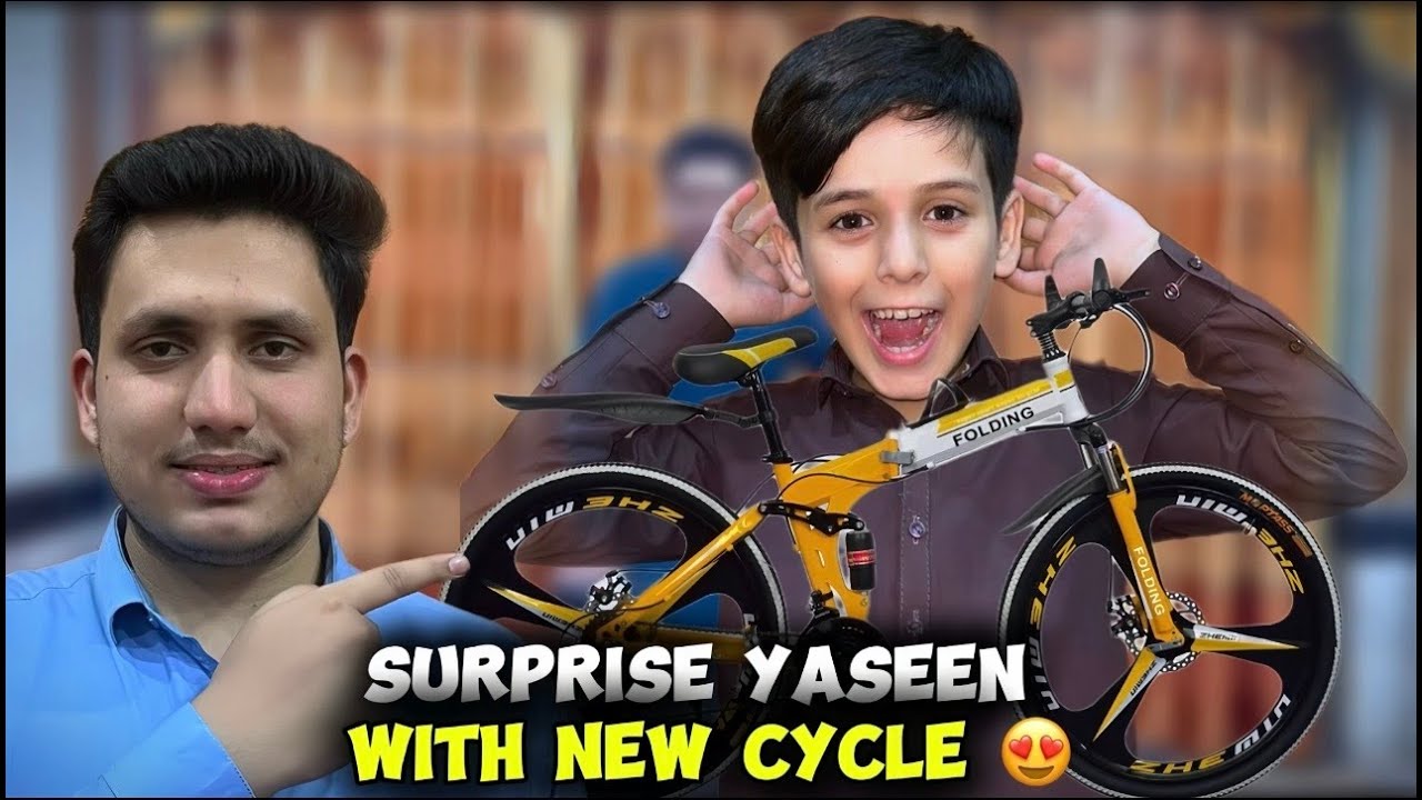 I Surprised Yaseen With Brand New Cycle 🚲😍 In Pashto || Shinwari boys