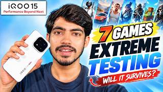 I TESTED 7 GAMES ON iQOO 15 AT MAX GRAPHICS! 😱 screenshot 1