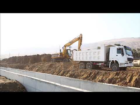 რუსთავში ღვარცოფსაწინააღმდეგო სანიაღვრე არხების მოწყობა მიმდინარეობს