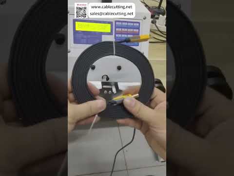 Data Cable Winding and Arranging Machine For Beautiful Organized Wire Packaging Manufacturing - Shorts