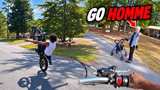 I Installed a Foot Brake on My 2026 Ultra Bee… Then Karen Screamed “GO HOME!” 😭