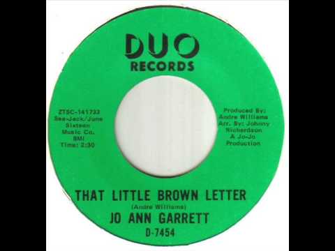 Jo Ann Garrett That Little Brown Letter
