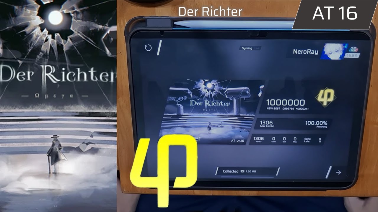 《Max AT 16: 6K + Tech》Der Richter [AT "16"] | ALL PERFECT!!! 【Phigros】