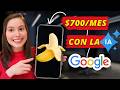Las 4 formas de Trabajos online con IA GRATIS de Google