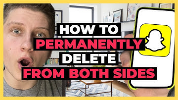 How To Permanently Delete Snapchat Messages From Both Sides - How I Did