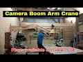 Camera boom arm