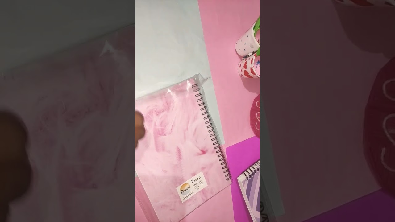 Unboxing a beautiful 😍 diary ❤️