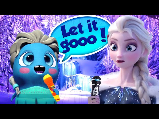 ❄️ Let it go u0026 Into the Unknown ❄️ | Compilation of Frozen songs | Official covers by The Moonies class=