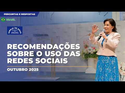 Recomendações sobre o uso das redes sociais (Português do Brasil) – Ir Maria Luisa Piraquive