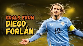 ⚽ Diego Forlán | Goals Montage 🎯
