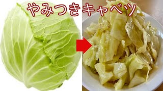 【やみつき】おつまみキャベツ！The cabbage is delicious