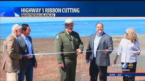 Ribbon cutting held for Highway 1 realignment