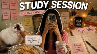 📚✨ How I Forced Myself to Study for 14.5 Hours With ZERO Motivation 😭☕ | Realistic Study Session 🌙🔥