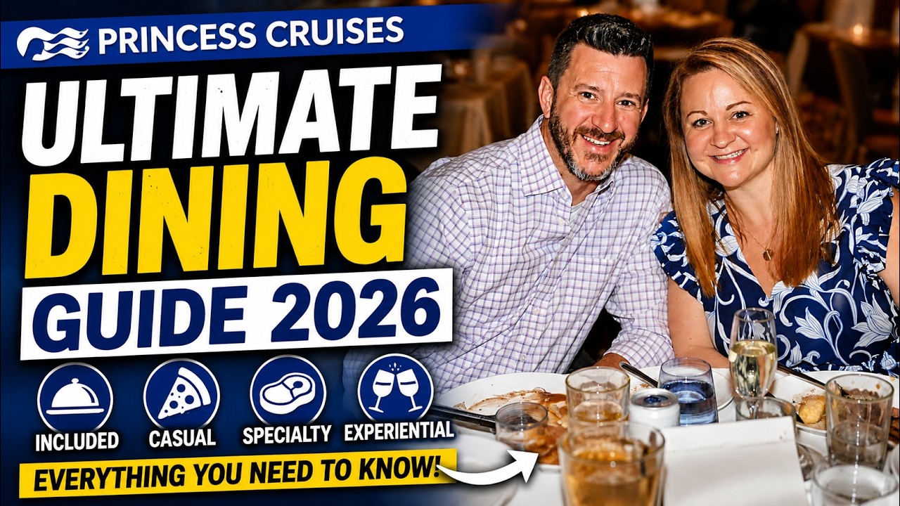 The Ultimate Princess Cruises Dining Guide 2026: EVERYTHING You Need to Know!