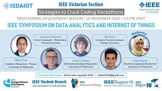 Strategies to Crack Coding Hackathons | Panel Discussion | 26 Nov 2020 | ISDAIOT 2020