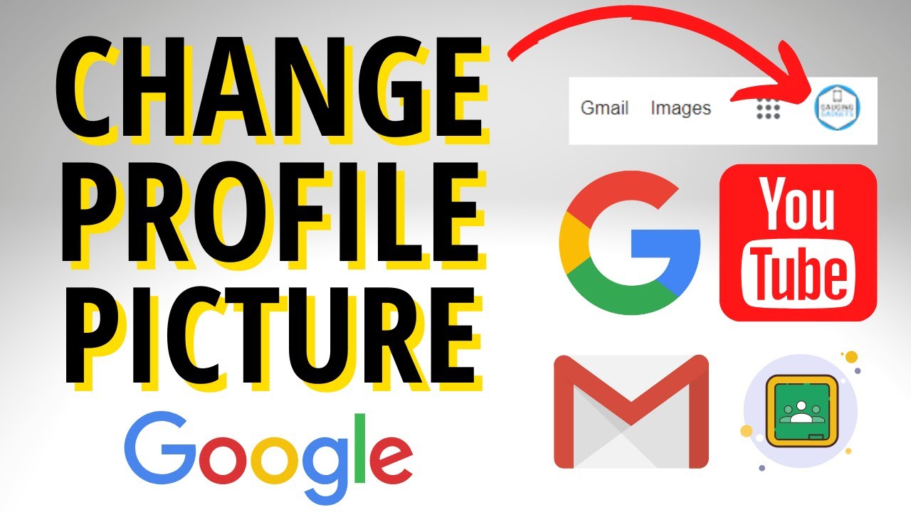 How to Change Google Profile Picture - Gmail, YouTube,... - youtube