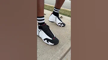 BEST JORDAN 14 EVER ON FEET LOOK AT THE 2024 JORDAN 14 BLACK TOE 11 2 210 