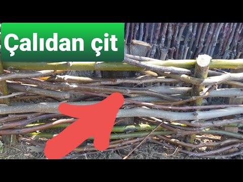 Video: Ülkede DIY çit