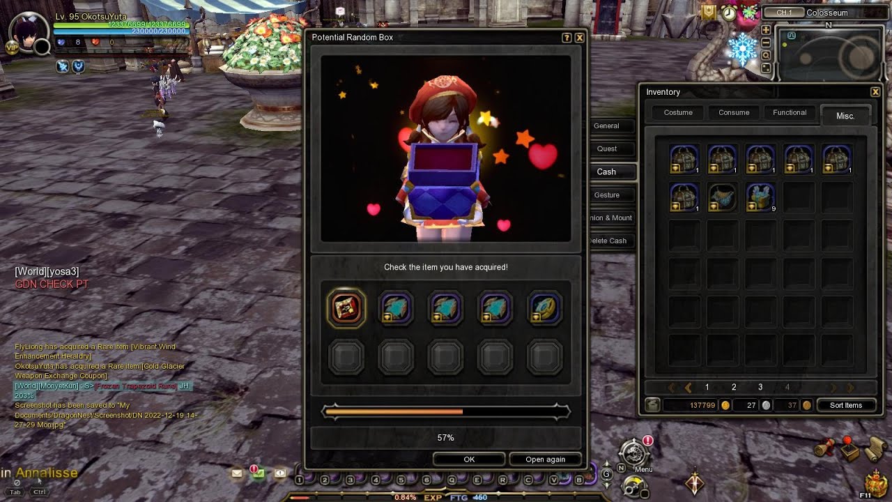 FINALLY GOT COLD GLACIER WEAPON EXCHANGE COUPON FROM SPECIAL LAGENDIA