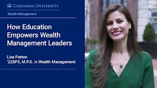 Lisa Patton 22SPS M P S in Wealth Management