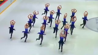 Helsinki Rockettes  World Synchro Helsinki 2019  #synchronizedskating