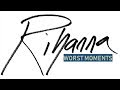 RIHANNA WORST MOMENTS (FAILS FALLS DIVA MOMENTS) COMPILATION 2019