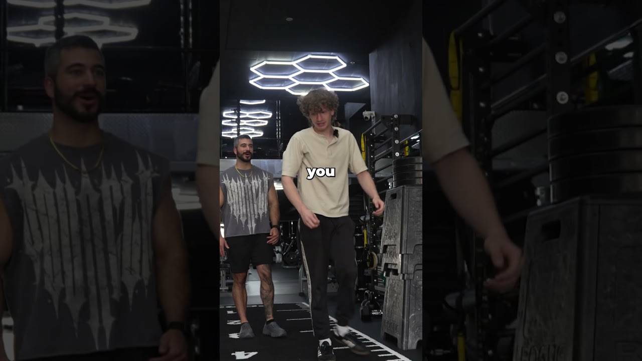 He Left The Gym Speechless