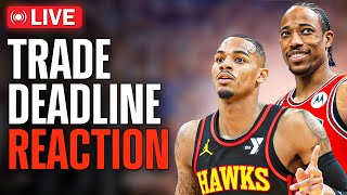 NBA TRADE DEADLINE 2024 LIVE REACTION (PART 1)