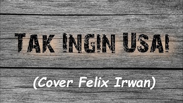 Tak Ingin Usai-Keisya Levronka (Lirik) Cover by Felix Irwan