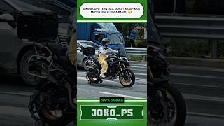 DIKIRA CUPU TERNYATA SUHU❗️MODIFIKASI MOTOR PAKAI RODA BANTU 😮‼️#shorts #viral