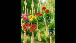 Top 10!Flowers Baskets Hanging ideas 2025/Best Garden Decor ideas#trending #shortvideo