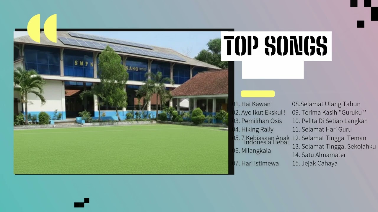 Kumpulan lagu mp3 Full album SMP Negeri 2 Padaherang