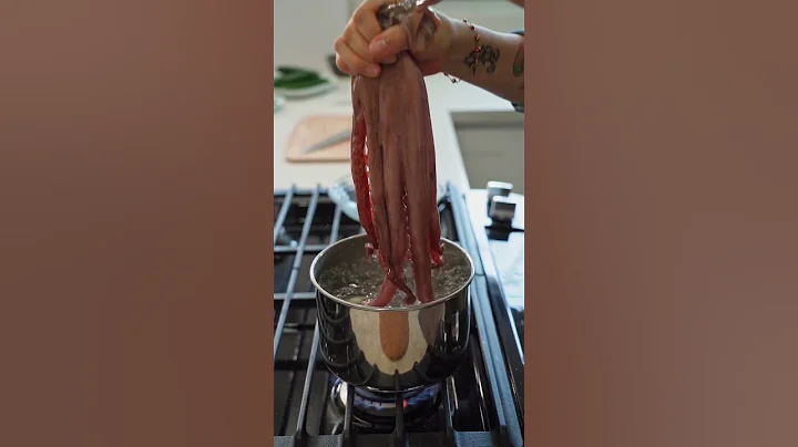 How to Cook Octopus Like a Pro: Delicious and Tender Octopus Recipe #shorts