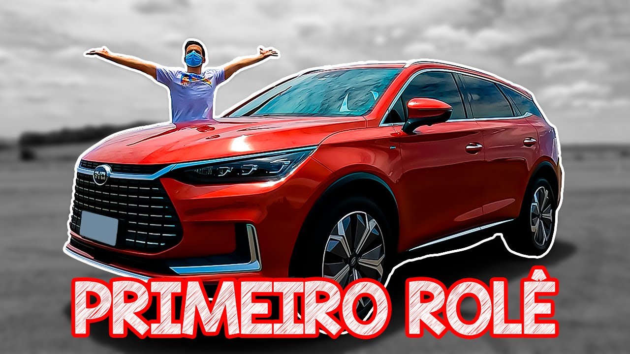 BYD TAN - o SUV elétrico com zero a cem em 4 segundos! PRIMEIRO ROLÊ com ele - Carro Chefe