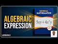 GENERAL MATHEMATICS | ALGEBRAIC EXPRESSION LESSON 2