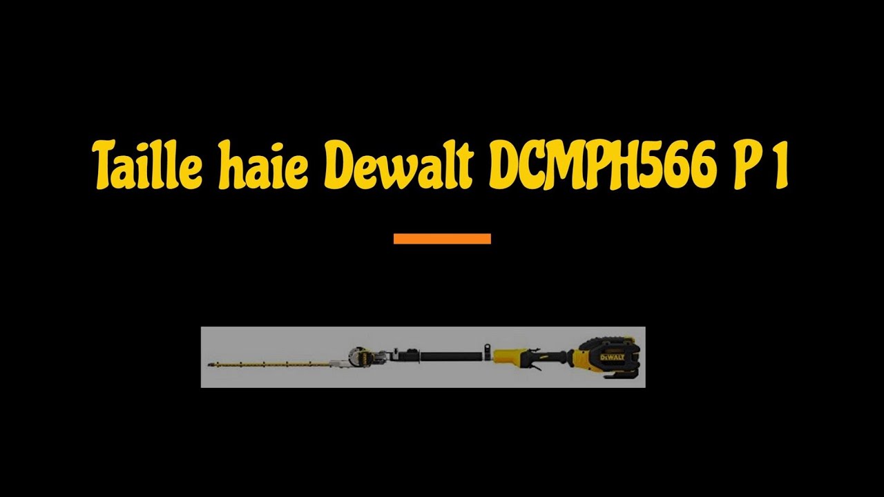 Taille haie Dewalt DCMPH566 P 1 