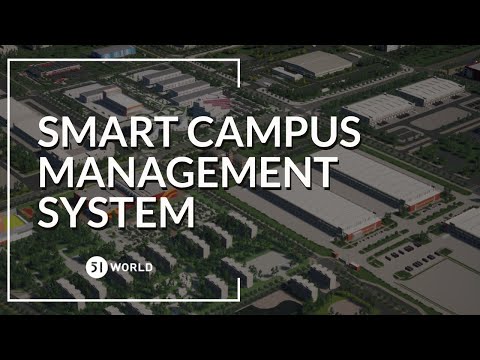 Smart Campus Management System-Powered by 51WORLD