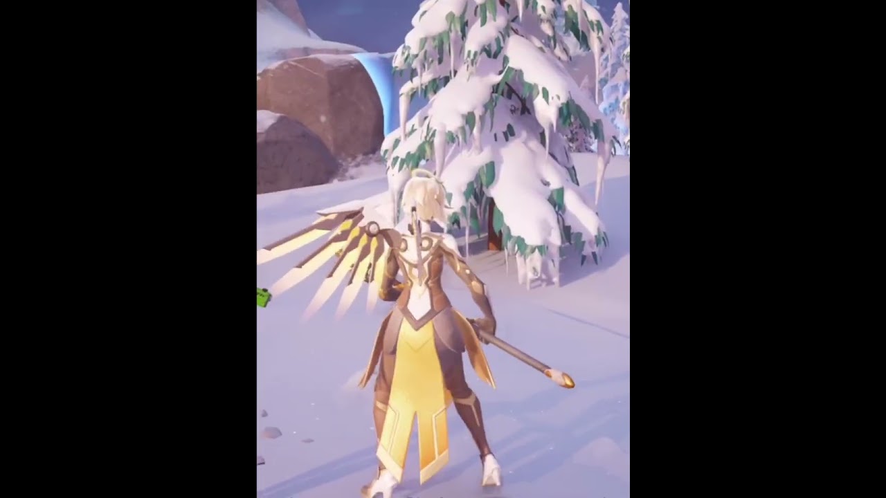 When overwatch players play Fortnite for the first time #shorts 