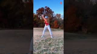 Grace charis flop shot #gracecharis #golfshorts