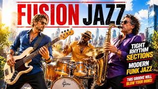 TIGHT RHYTHM SECTIONS, MODERN FUNK JAZZ🔥Tight Drums, Smooth Chords & Deep Bass