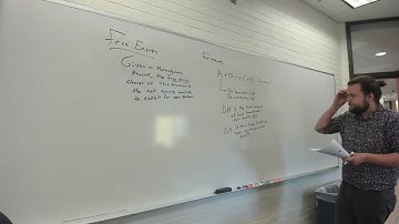 Lecture 13 - Free Energy, Pt 1