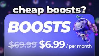 I Bought the Cheapest Discord Boosts in 2026