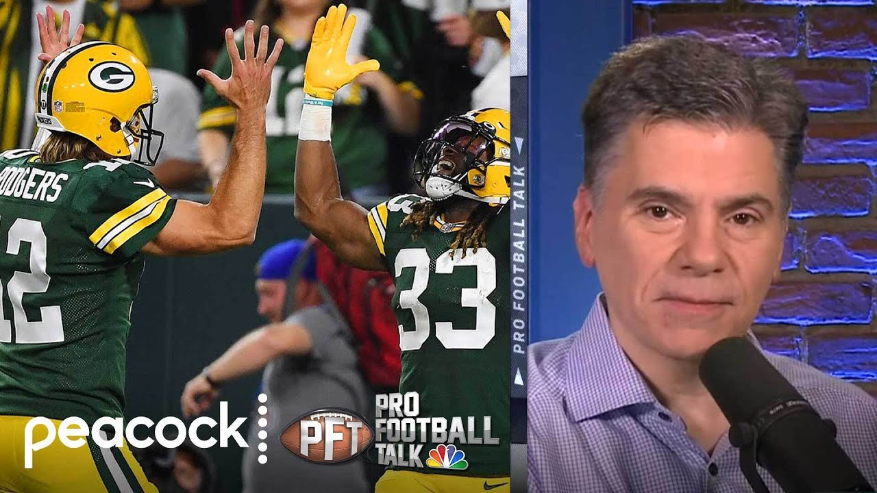 Green Bay Packers trounce Jared Goff, Lions in rainy MNF matchup | Pro Football Talk | NBC Sports
