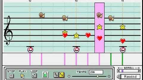 Mario Paint Composer - Catch a Bouncing Star (Nintendo Power)
