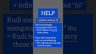 Help #gurubahasainggris #bahasainggrisitumudah #ielts #english #toefl #learnenglish